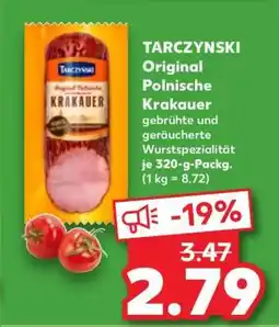 Kaufland TARCZYNSKI Original Polnische Krakauer Angebot