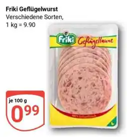 Globus Friki Geflügelwurst Angebot