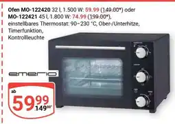 Globus Ofen MO-122420 Angebot