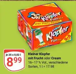 Globus Kleiner Klopfer mit Frucht oder Cream Angebot