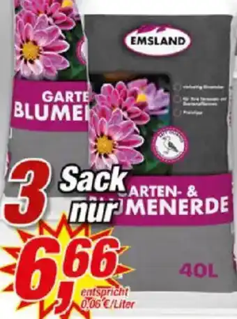 Posten Börse EMSLAND Blumenerde Angebot