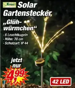 Posten Börse KYNAST Solar Gartenstecker, ,,Glüh- würmchen" Angebot