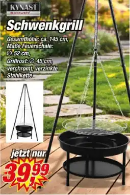 Posten Börse KYNAST Schwenkgrill Angebot