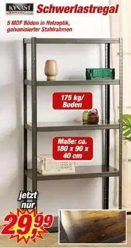 Posten Börse KYNAST Schwerlastregal Angebot