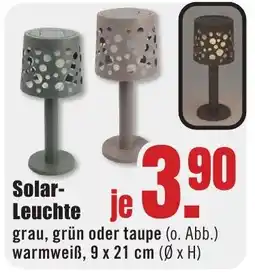 B1 Discount Baumarkt Solar Leuchte Angebot