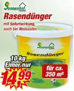Posten Börse Sonnenhof Rasendünger Angebot