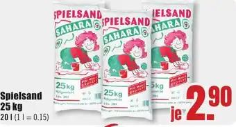 B1 Discount Baumarkt Spielsand Angebot