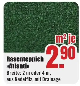 B1 Discount Baumarkt Rasenteppich Atlanti Angebot