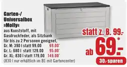 B1 Discount Baumarkt Garten-/ Universalbox Molly Angebot