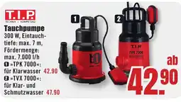 B1 Discount Baumarkt T.I.P Tauchpumpe Angebot