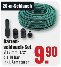 B1 Discount Baumarkt Gartenschlauch-Set Angebot