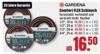 B1 Discount Baumarkt GARDENA Comfort FLEX Schlauch Angebot