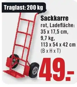 B1 Discount Baumarkt Sackkarre Angebot