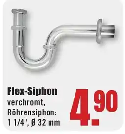 B1 Discount Baumarkt Flex-Siphon Angebot