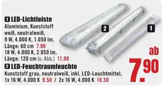 B1 Discount Baumarkt LED-Lichtleiste Angebot