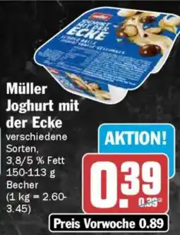 AEZ Müller Joghurt mit der Ecke Angebot