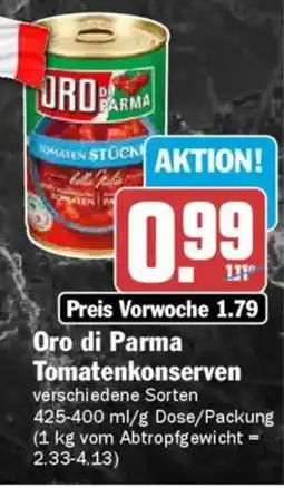 AEZ Oro di Parma Tomatenkonserven Angebot