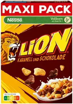 Kaufland Nestlé Lion Cereals Karamell und Schokolade Maxi Pack Angebot