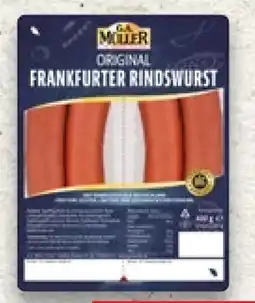 Kaufland G.A. Müller Original Frankfurter Rindswurst Angebot
