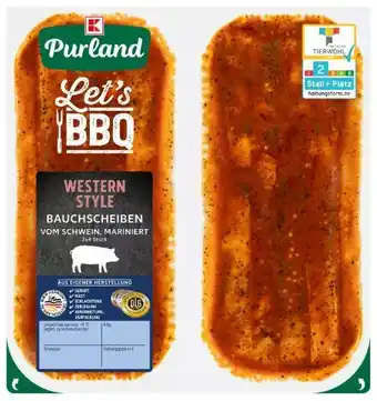 Kaufland K-Purland Bauchscheiben Western Style Angebot