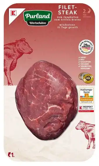 Kaufland K-Purland Filetsteak Angebot