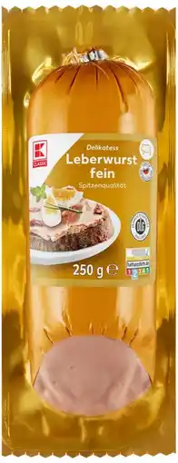 Kaufland K-Classic Leberwurst Angebot