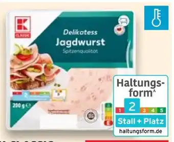 Kaufland K-Classic Wurst Aufschnitt Angebot