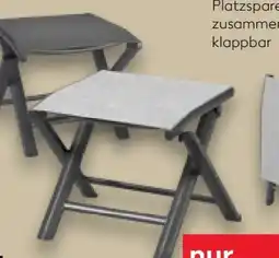 Kaufland Livarno Home Aluminium-Hocker Angebot