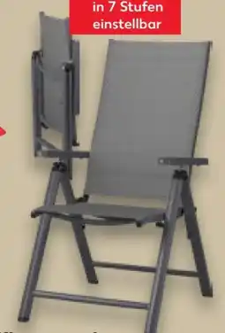 Kaufland Livarno Home Aluminium-Klappsessel Angebot