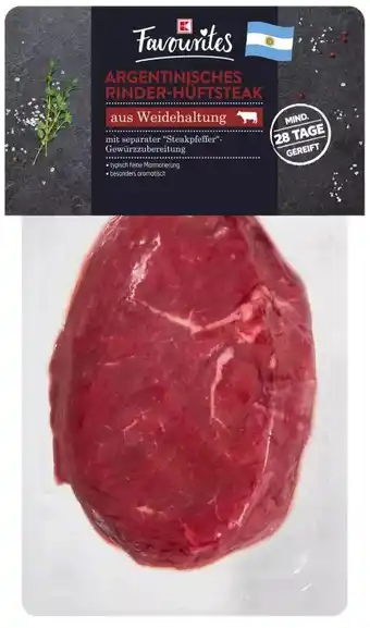 Kaufland K-Favourites Rinder-Hüftsteak Angebot