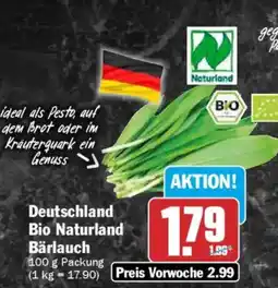 AEZ Deutschland Bio Naturland Bärlauch Angebot