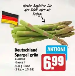 AEZ Deutschland Spargel grün Angebot