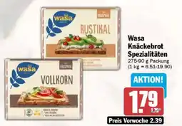AEZ Wasa Knäckebrot Spezialitäten Angebot