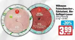 AEZ Wiltmann Feinschmecker-, Edelsalami, Bio- Geflügel-Lyoner Angebot