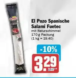 AEZ El Pozo Spanische Salami Fuetec Angebot