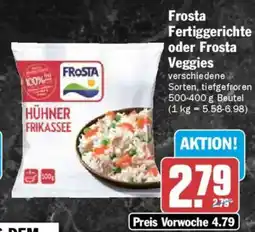 AEZ Frosta Fertiggerichte oder Frosta Veggies Angebot