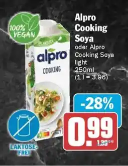 AEZ Alpro Cooking Soya Angebot