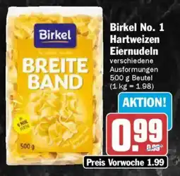 AEZ Birkel No. 1 Hartweizen Eiernudeln Angebot