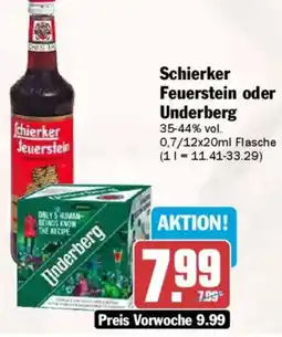AEZ Schierker Feuerstein oder Underberg Angebot