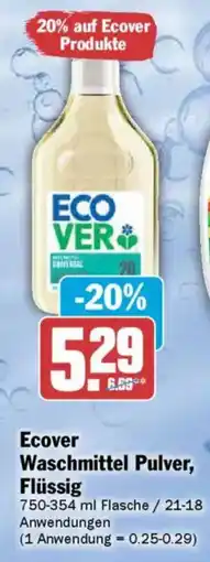 AEZ Ecover Waschmittel Pulver, Flüssig Angebot