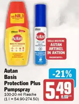 AEZ Autan Basis Protection Plus Pumpspray Angebot