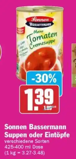 AEZ Sonnen Bassermann Suppen oder Eintöpfe Angebot