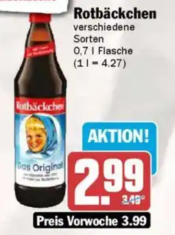 AEZ Rotbäckchen Angebot