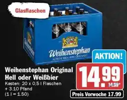 AEZ Weihenstephan Original Hell oder Weißbier K Angebot