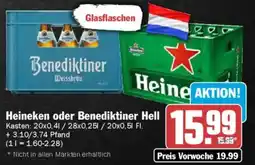 AEZ Heineken oder Benediktiner Hell Angebot
