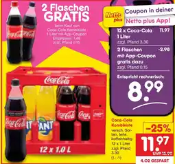 Netto Marken-Discount Coca-Cola Kombikiste Angebot
