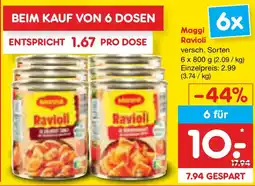 Netto Marken-Discount Maggi Ravioli Angebot