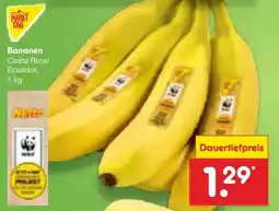 Netto Marken-Discount MARKT TAG Bananen Angebot