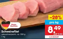Netto Marken-Discount Schweinefilet Angebot