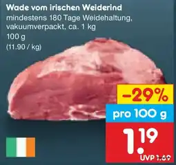 Netto Marken-Discount Wade vom irischen Weiderind Angebot